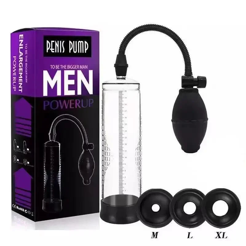 YUKUI Penis Pump β Vacuum Trainer for Male Enhancement & Erection Support