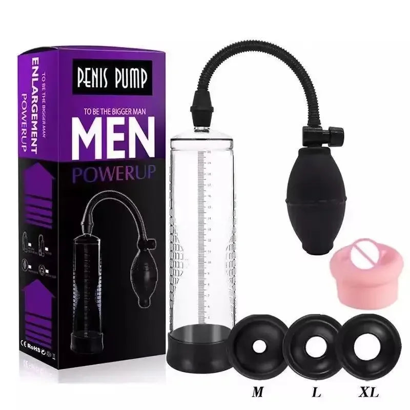 YUKUI Penis Pump β Vacuum Trainer for Male Enhancement & Erection Support