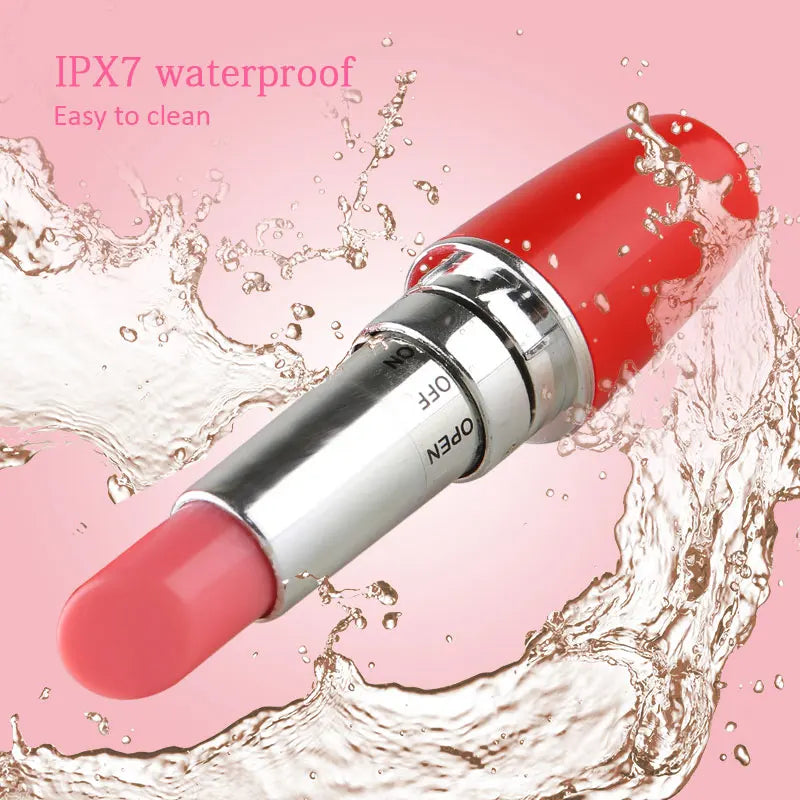 Mini Lipstick Vibrator – Discreet Clitoral Stimulator with Adjustable Speed