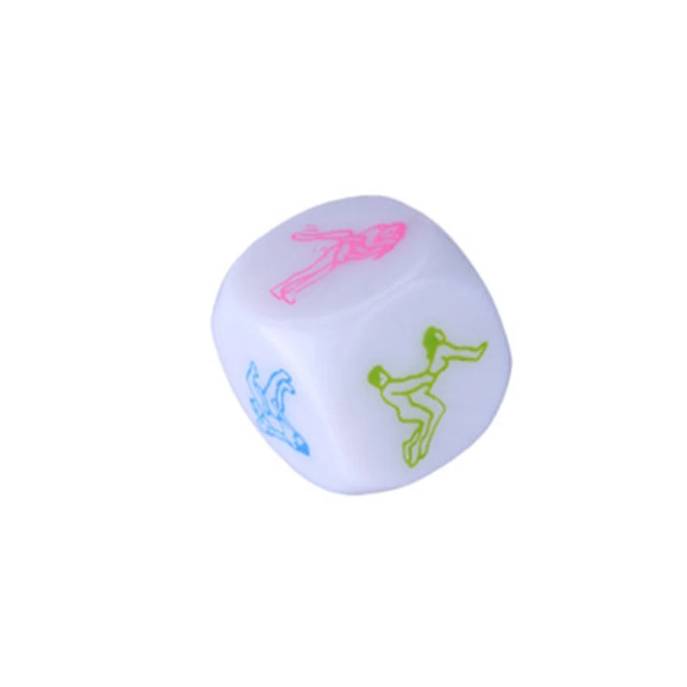 Adult Bedroom Dice – 6 Sexy Postures for Flirty, Fun Role Play