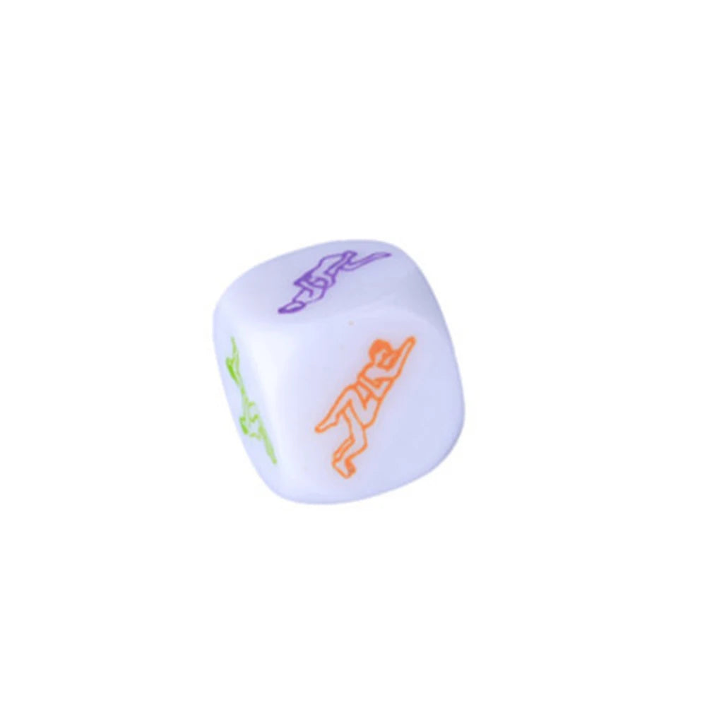 Adult Bedroom Dice – 6 Sexy Postures for Flirty, Fun Role Play