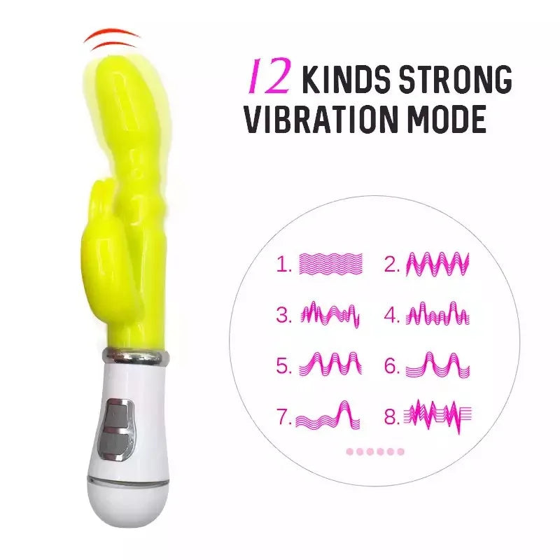 IGRARK Dual-Stimulation Rabbit Vibrator – G-Spot & Clitoral Pleasure in One