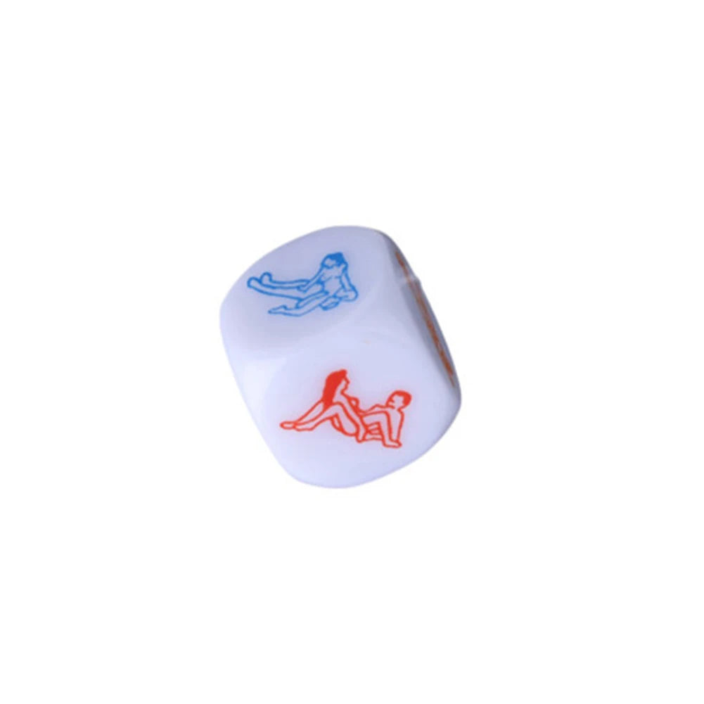 Adult Bedroom Dice – 6 Sexy Postures for Flirty, Fun Role Play