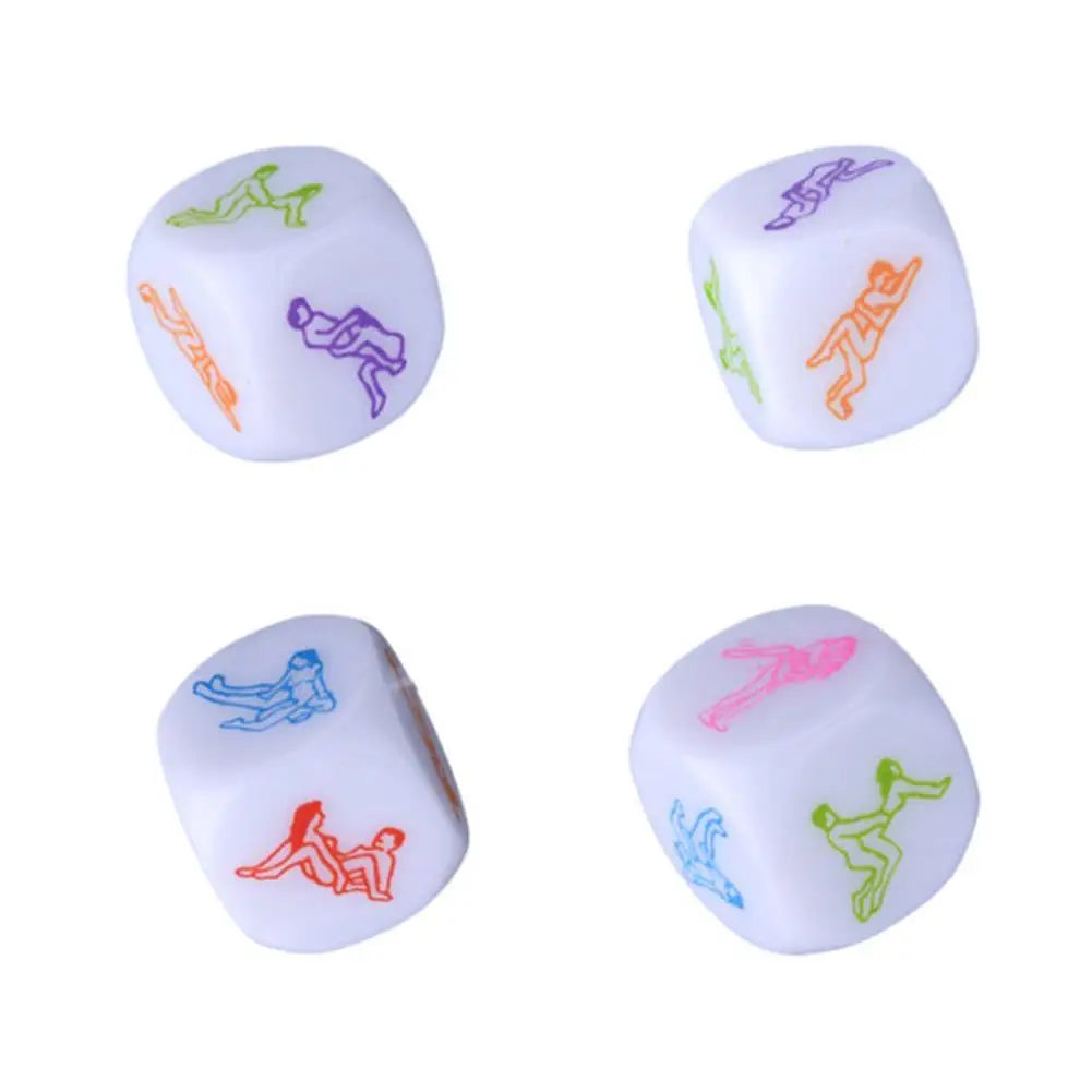 Adult Bedroom Dice – 6 Sexy Postures for Flirty, Fun Role Play