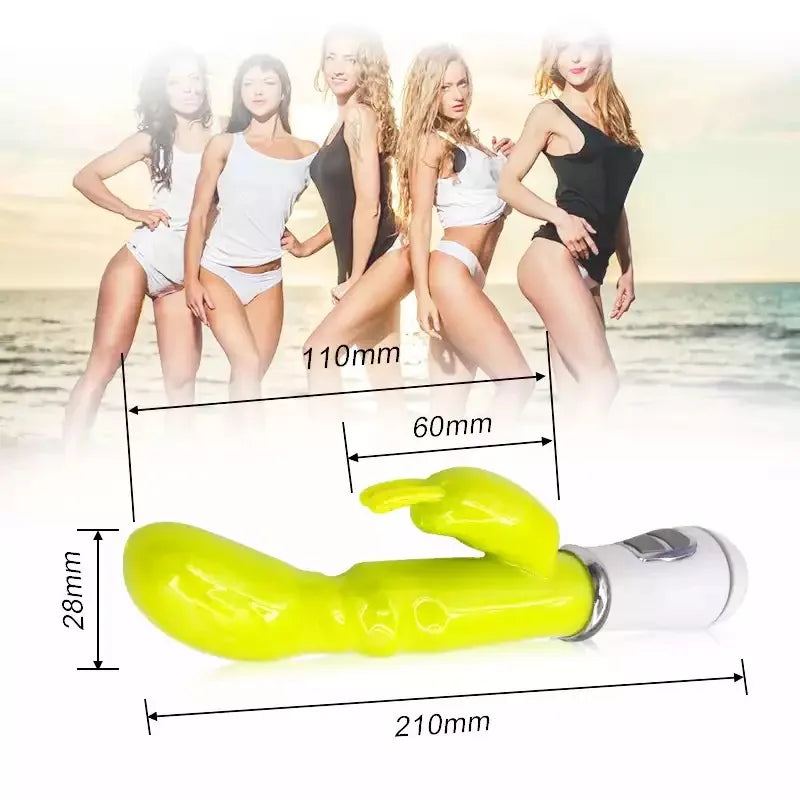 IGRARK Dual-Stimulation Rabbit Vibrator – G-Spot & Clitoral Pleasure in One