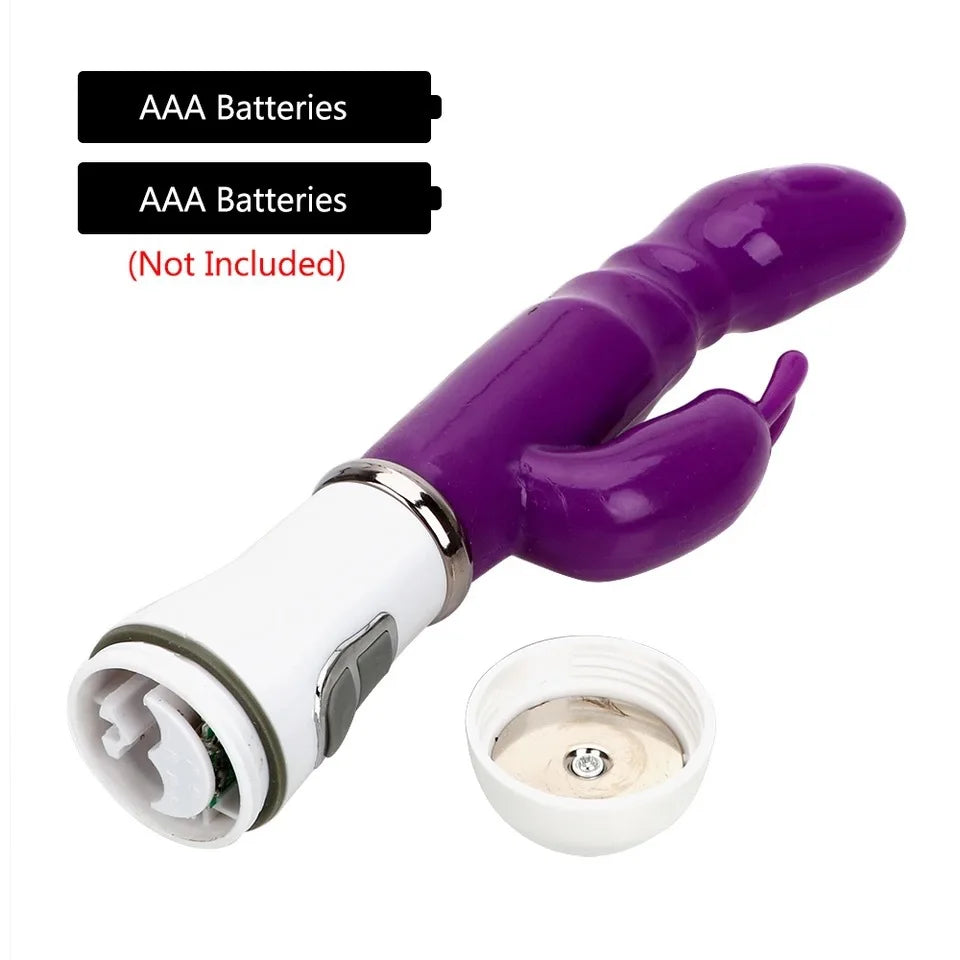IGRARK Dual-Stimulation Rabbit Vibrator – G-Spot & Clitoral Pleasure in One