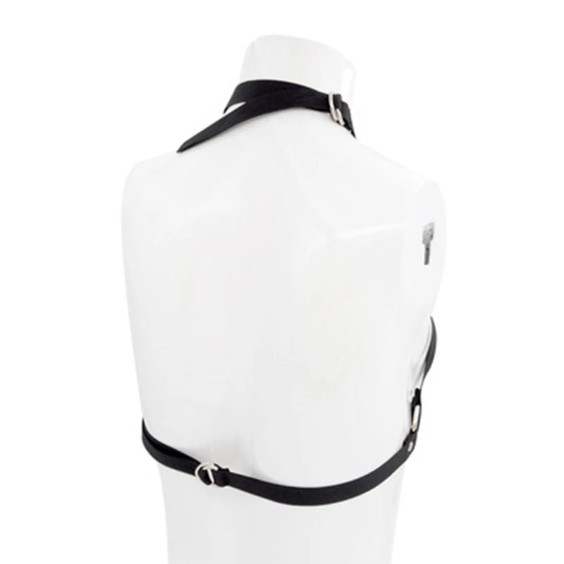 BDSM Lingerie & Bondage Set – Bra Harness with Gags, Cuffs & Restraint Gear for Women