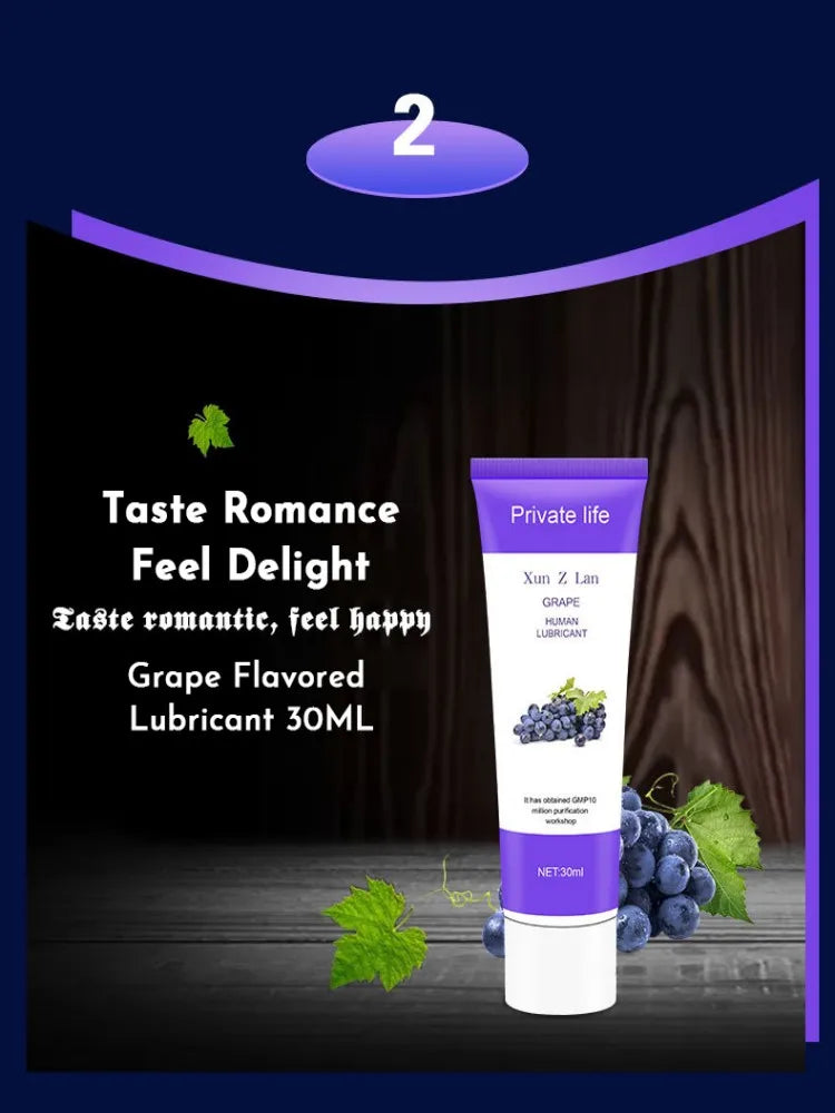 Fruit-Flavored Water-Based Lubrication Gel – 36-Month Shelf Life | 1pc