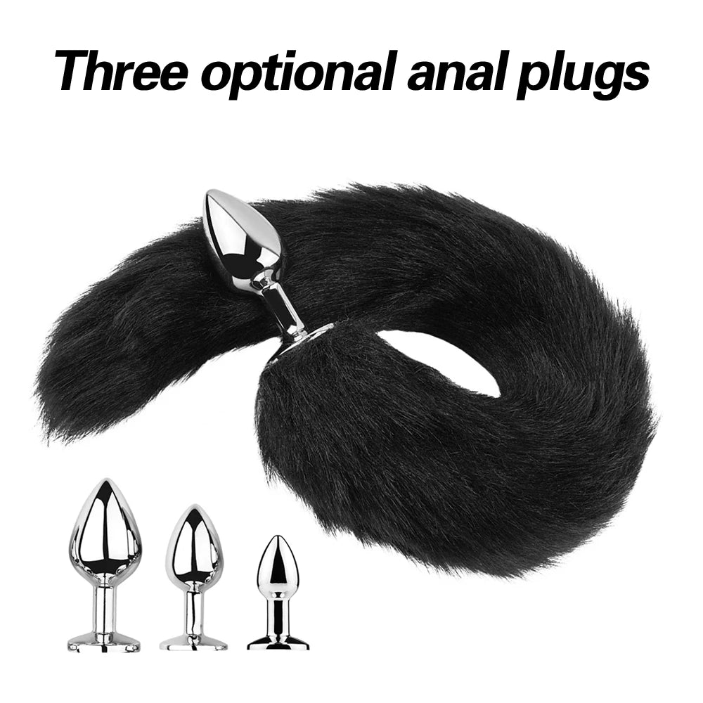 Fantasy Fox Tail Anal Plug – Unleash Your Wild Side