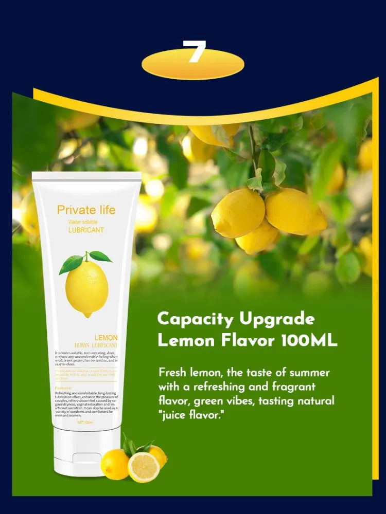 Fruit-Flavored Water-Based Lubrication Gel – 36-Month Shelf Life | 1pc