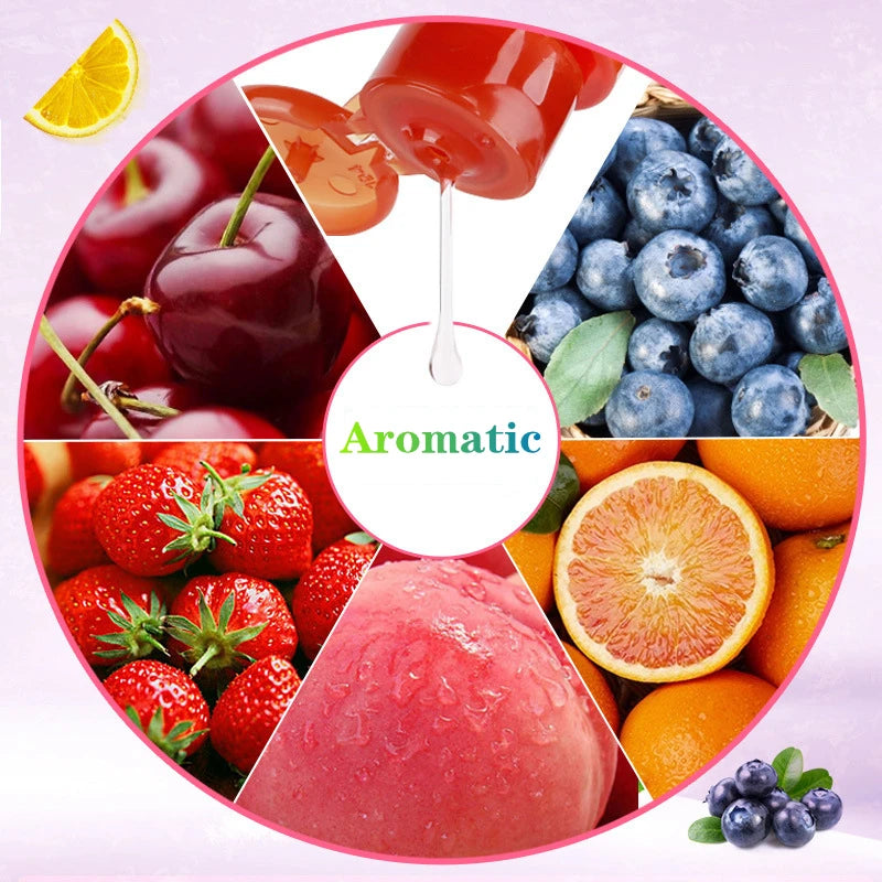 Edible Strawberry-Flavored Lubricant – Water-Based Intimate Gel for All Play