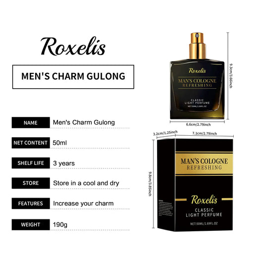 Pheromone Infused Perfume/Cologne for Irresistible Confidence & Desire