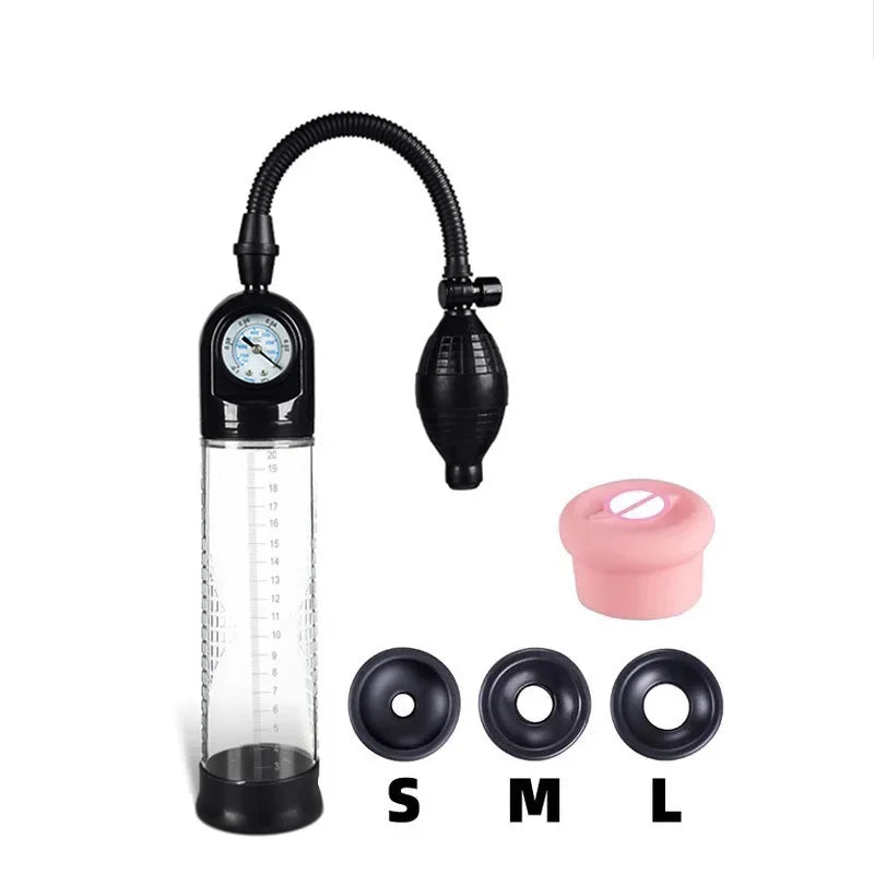 YUKUI Penis Pump – Vacuum Trainer for Male Enhancement & Erection Support
