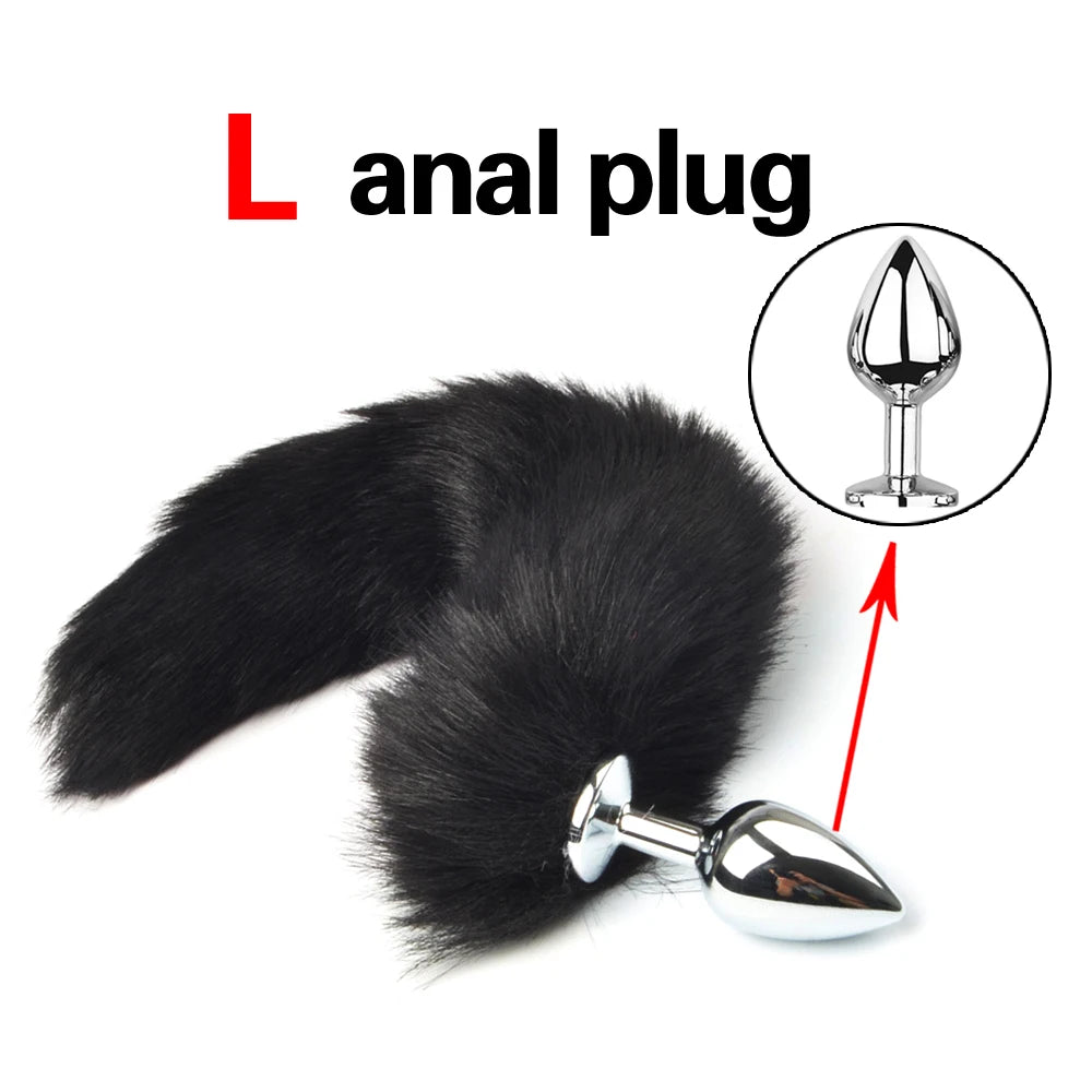 Fantasy Fox Tail Anal Plug – Unleash Your Wild Side