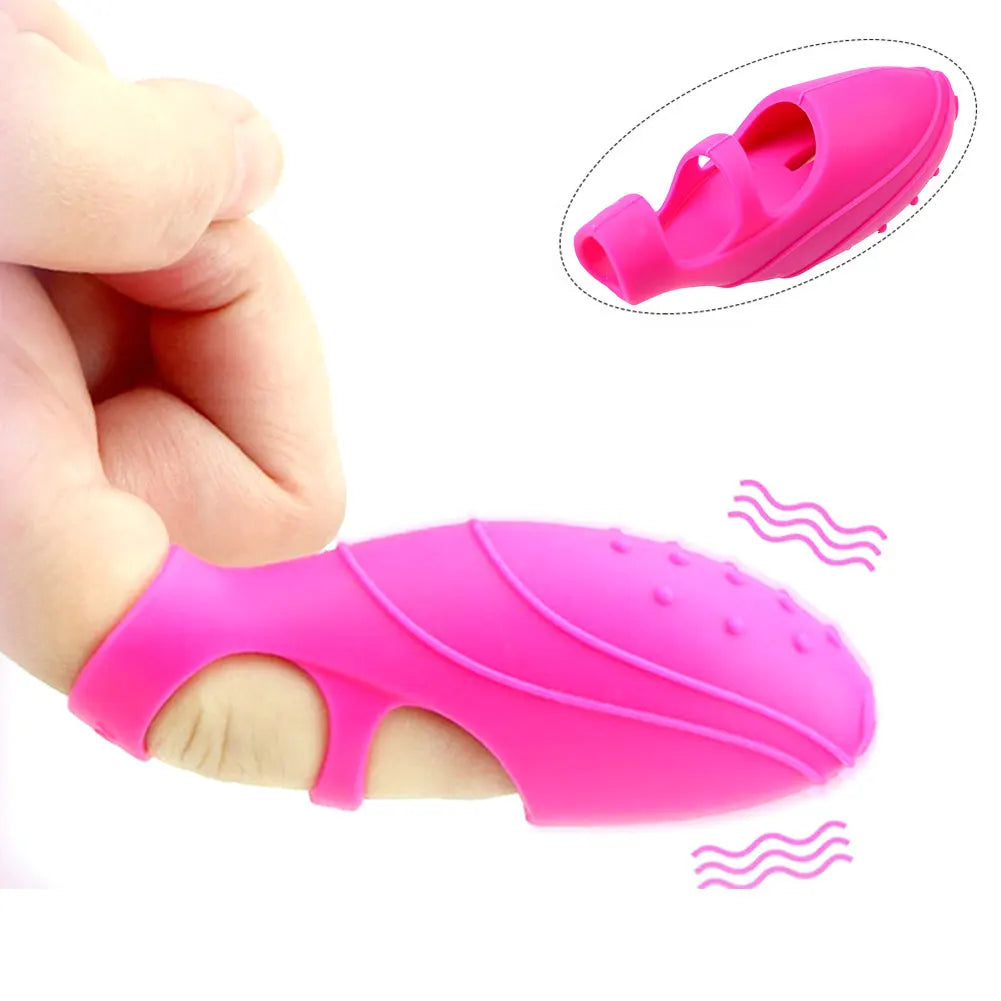 JaneDream G-Point Vibrating Finger Cover – Portable Waterproof Silicone Vibrator