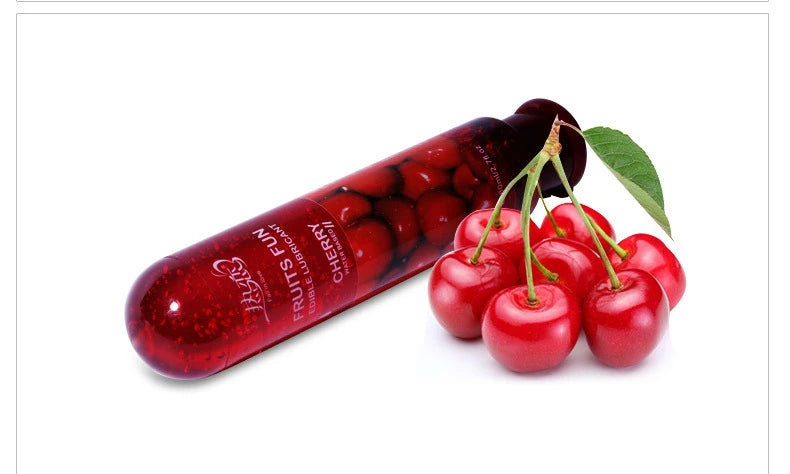 Edible Strawberry-Flavored Lubricant – Water-Based Intimate Gel for All Play