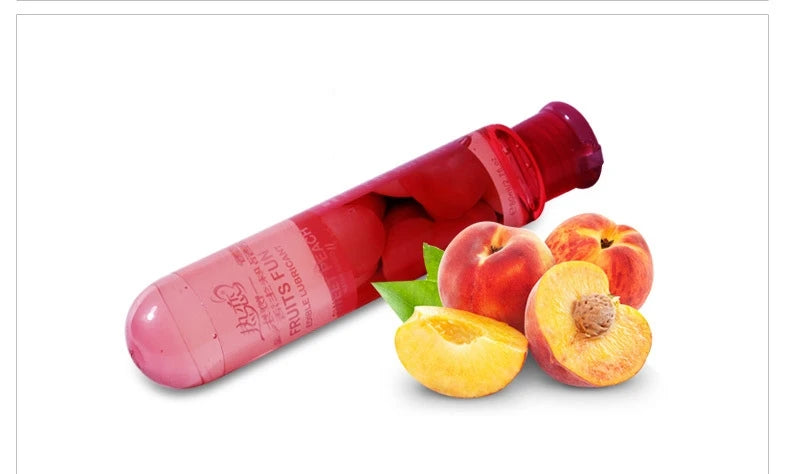 Edible Strawberry-Flavored Lubricant – Water-Based Intimate Gel for All Play