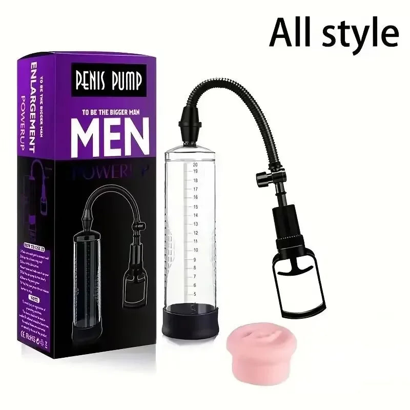 YUKUI Penis Pump – Vacuum Trainer for Male Enhancement & Erection Support
