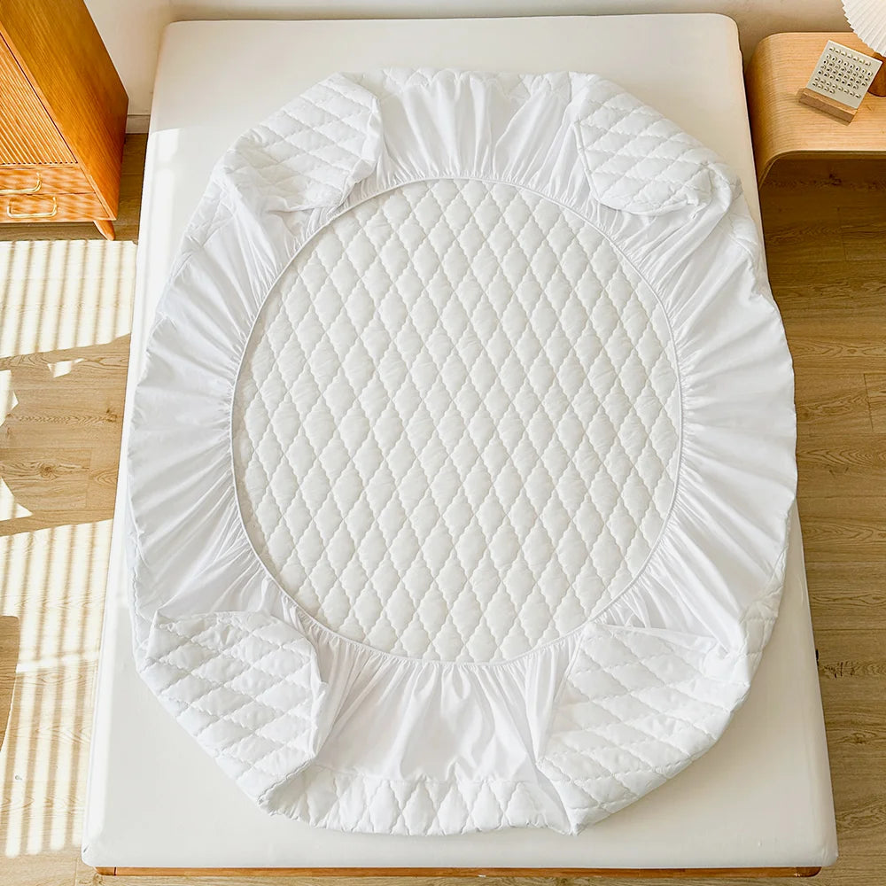 Anqianny Waterproof Mattress Protector – Breathable, Anti-Dust Mite & Bacteria-Resistant