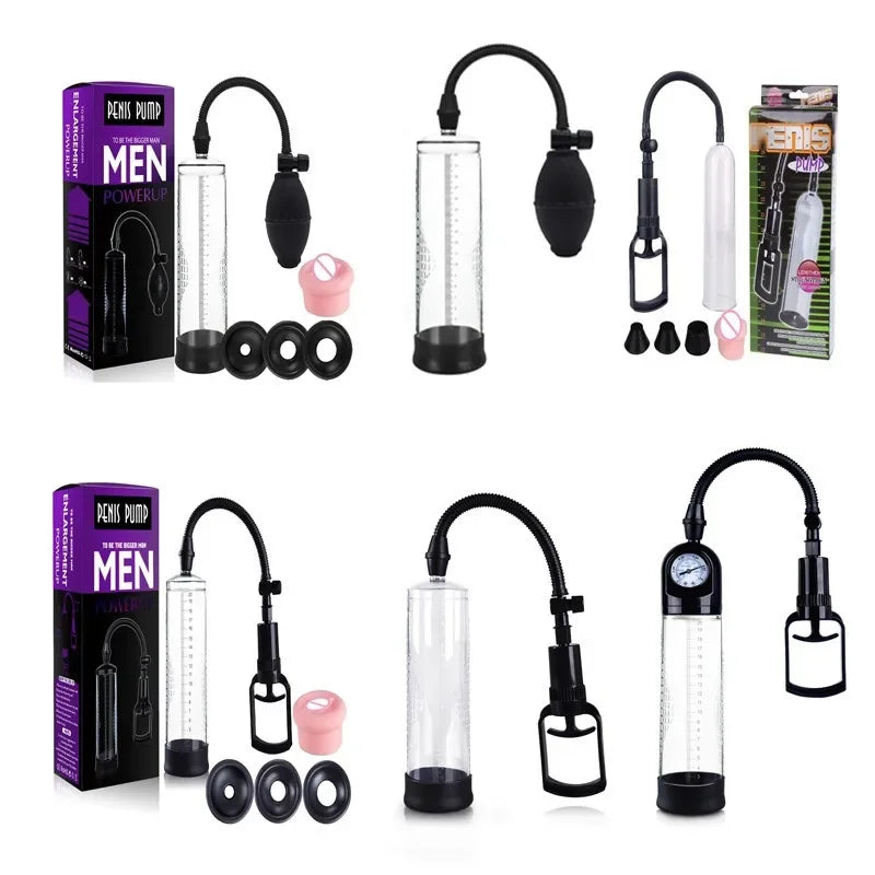 YUKUI Penis Pump – Vacuum Trainer for Male Enhancement & Erection Support