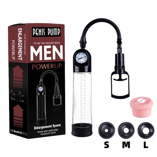 YUKUI Penis Pump – Vacuum Trainer for Male Enhancement & Erection Support
