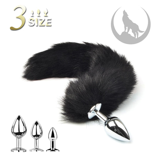 Fantasy Fox Tail Anal Plug – Unleash Your Wild Side