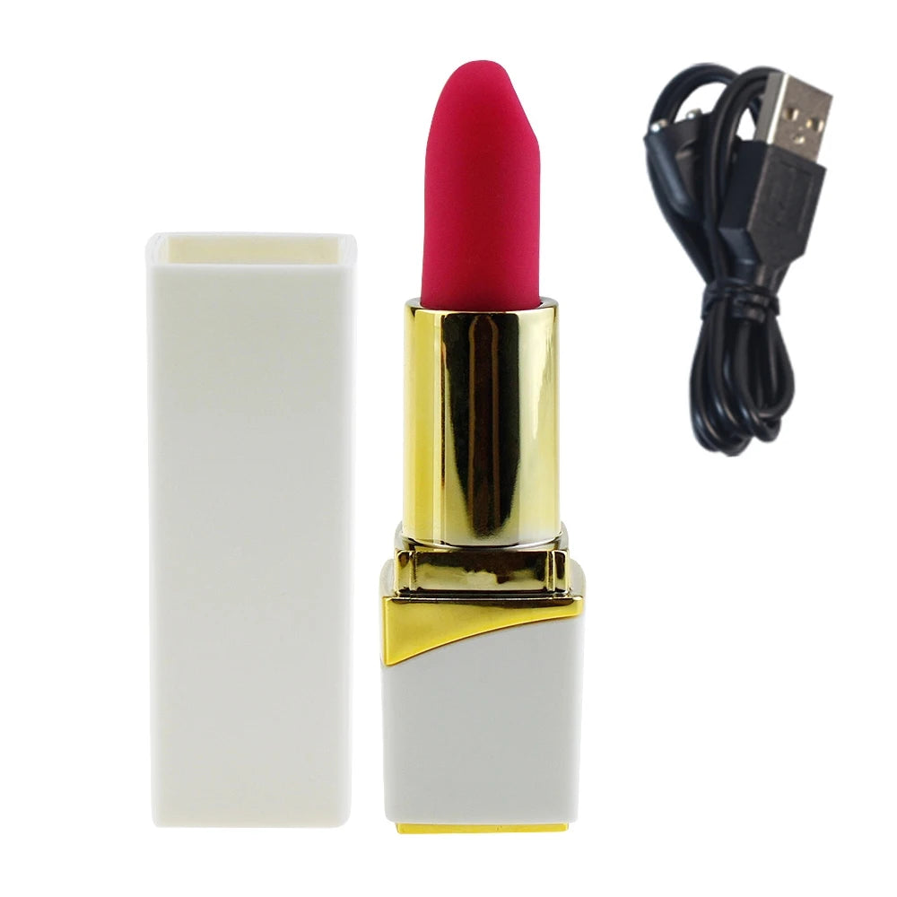 Mini Lipstick Vibrator – Discreet Clitoral Stimulator with Adjustable Speed
