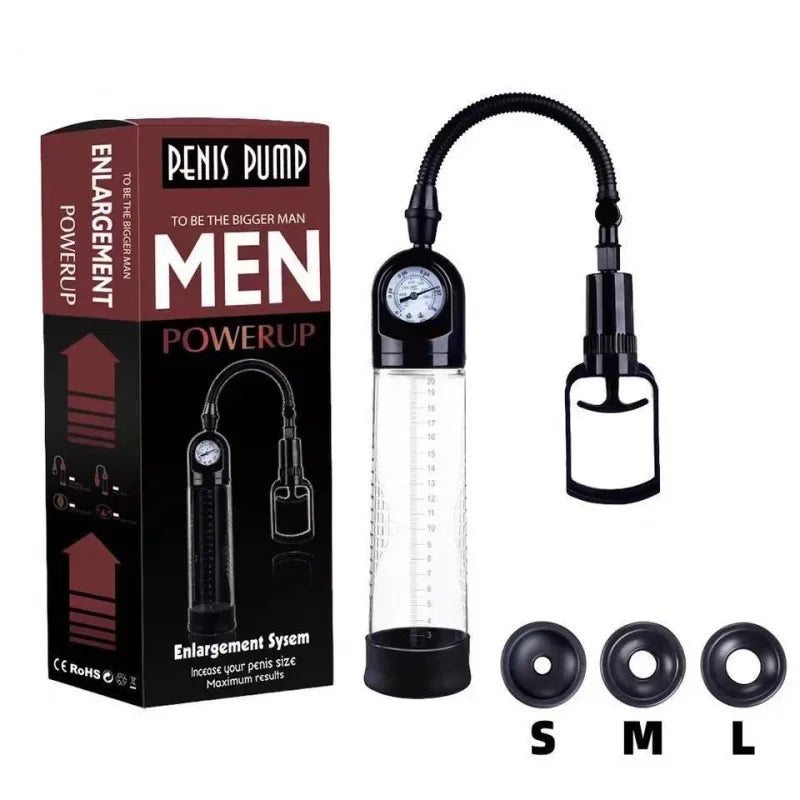 YUKUI Penis Pump – Vacuum Trainer for Male Enhancement & Erection Support