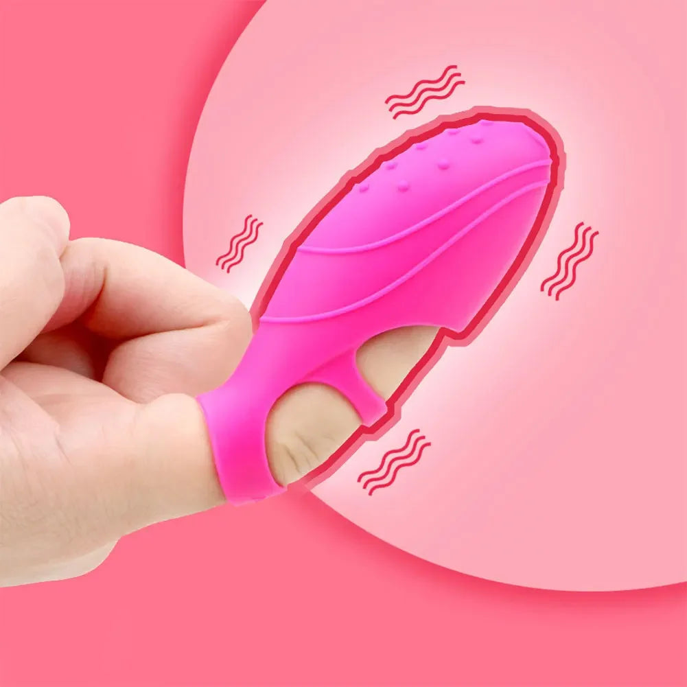 JaneDream G-Point Vibrating Finger Cover – Portable Waterproof Silicone Vibrator