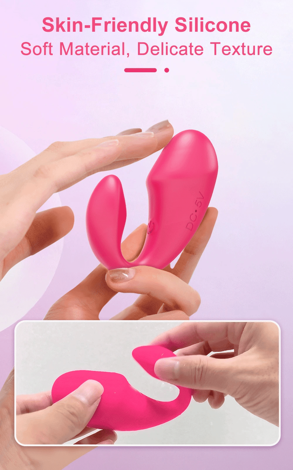 POMFW Bluetooth App-Controlled Vibrator – Wireless Love Egg for Couples