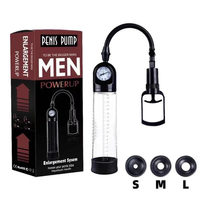 YUKUI Penis Pump – Vacuum Trainer for Male Enhancement & Erection Support