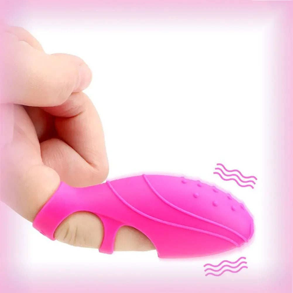 JaneDream G-Point Vibrating Finger Cover – Portable Waterproof Silicone Vibrator