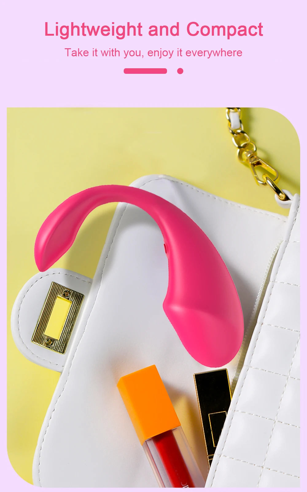 POMFW Bluetooth App-Controlled Vibrator – Wireless Love Egg for Couples