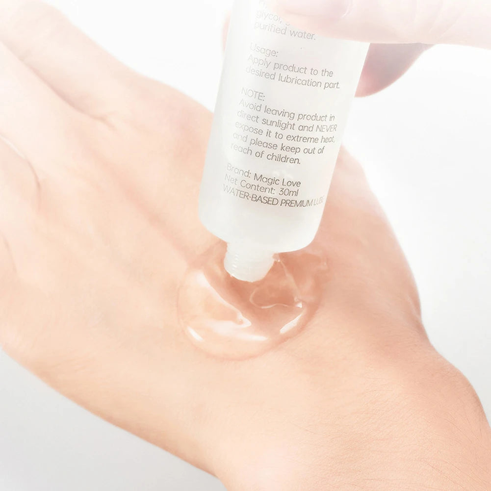 30ml Water-Based Orgasmic Lubricant – Safe, Unscented, and Edible