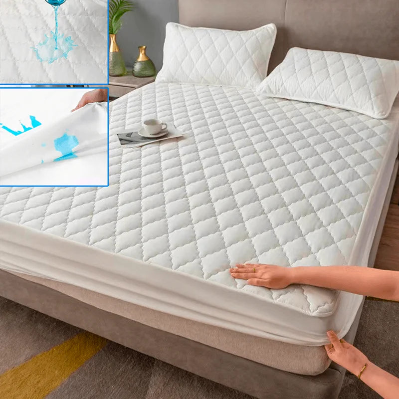 Anqianny Waterproof Mattress Protector – Breathable, Anti-Dust Mite & Bacteria-Resistant