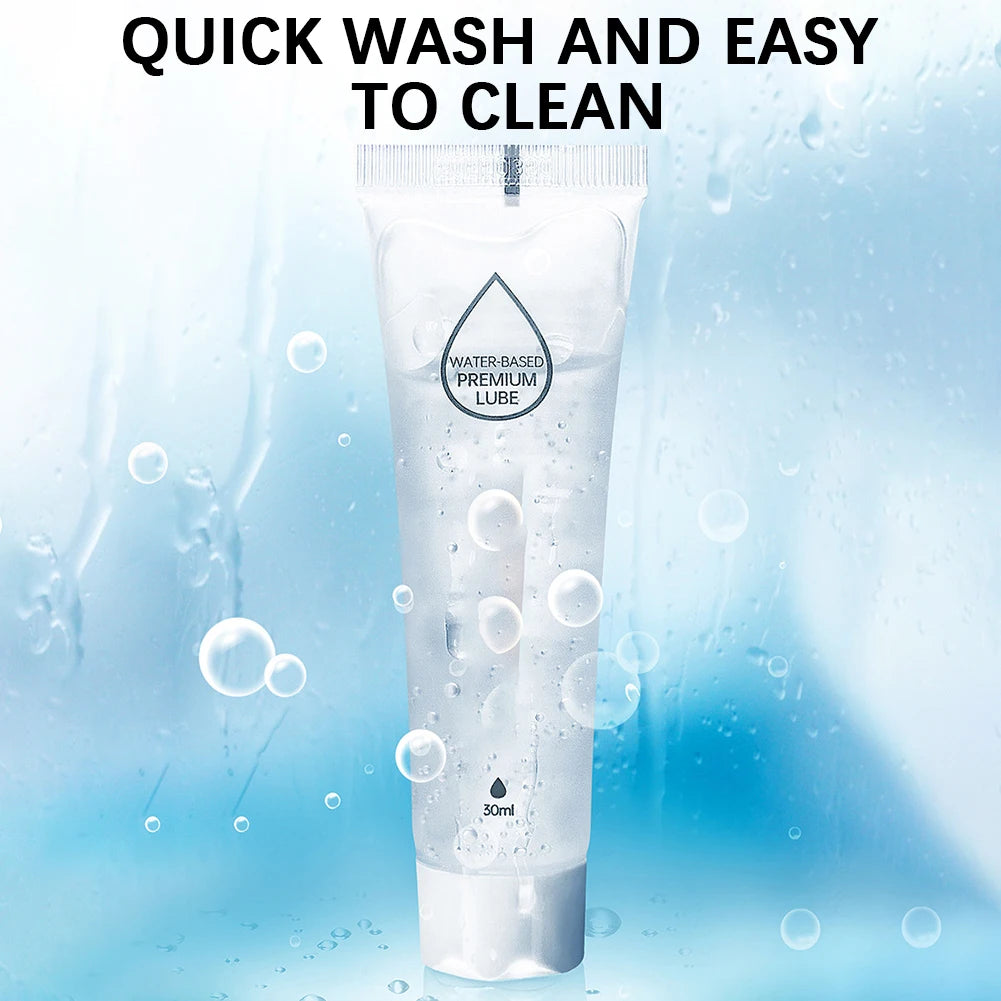 30ml Water-Based Orgasmic Lubricant – Safe, Unscented, and Edible