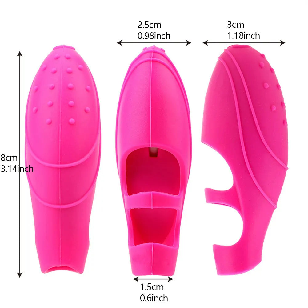 JaneDream G-Point Vibrating Finger Cover – Portable Waterproof Silicone Vibrator
