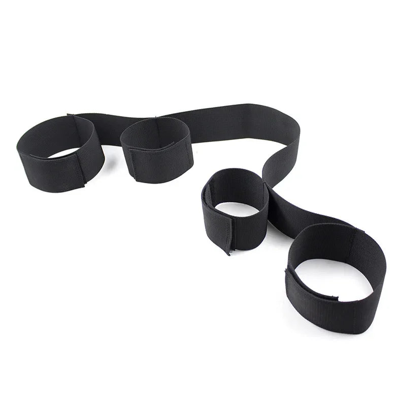 Adult Couples BDSM Bondage Restraints – Wrist & Ankle Cuffs for Sensual Play