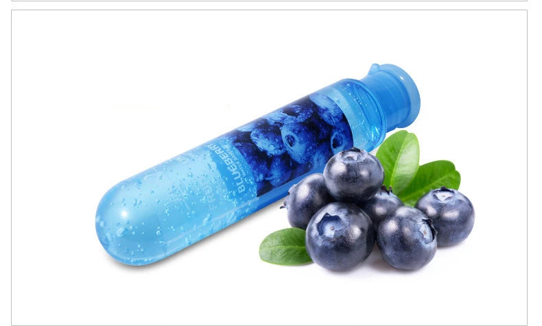 Edible Strawberry-Flavored Lubricant – Water-Based Intimate Gel for All Play