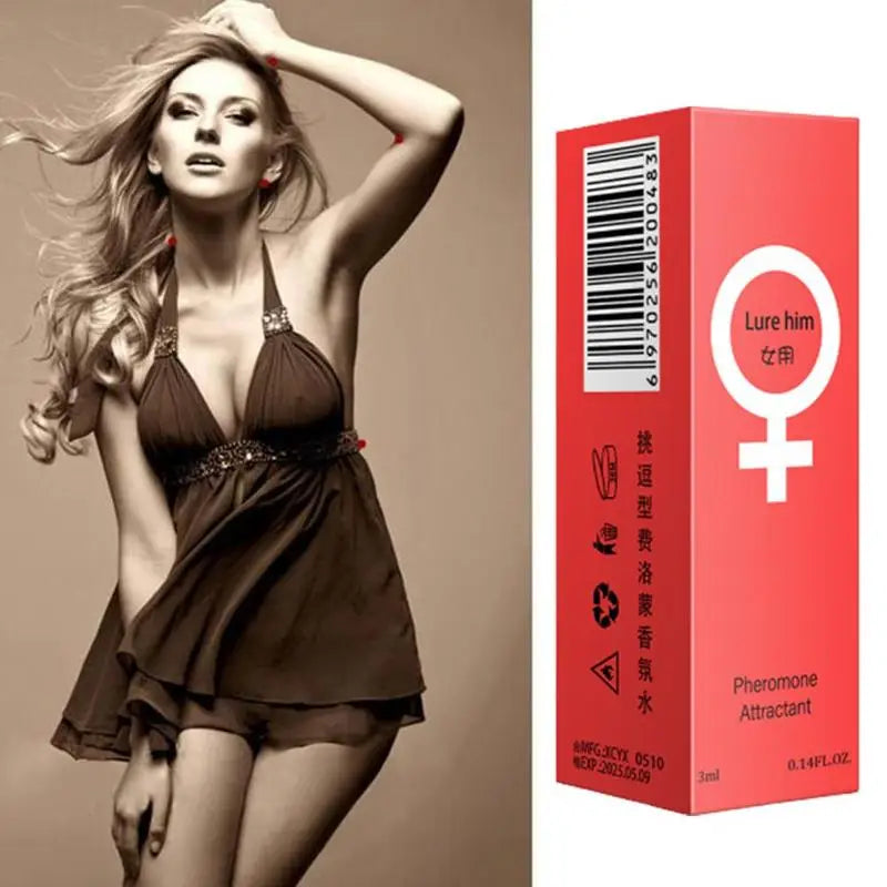 3ml Pheromone Perfume – Flirting & Attraction Enhancer for Men