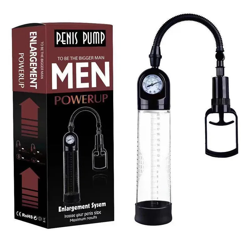 YUKUI Penis Pump – Vacuum Trainer for Male Enhancement & Erection Support