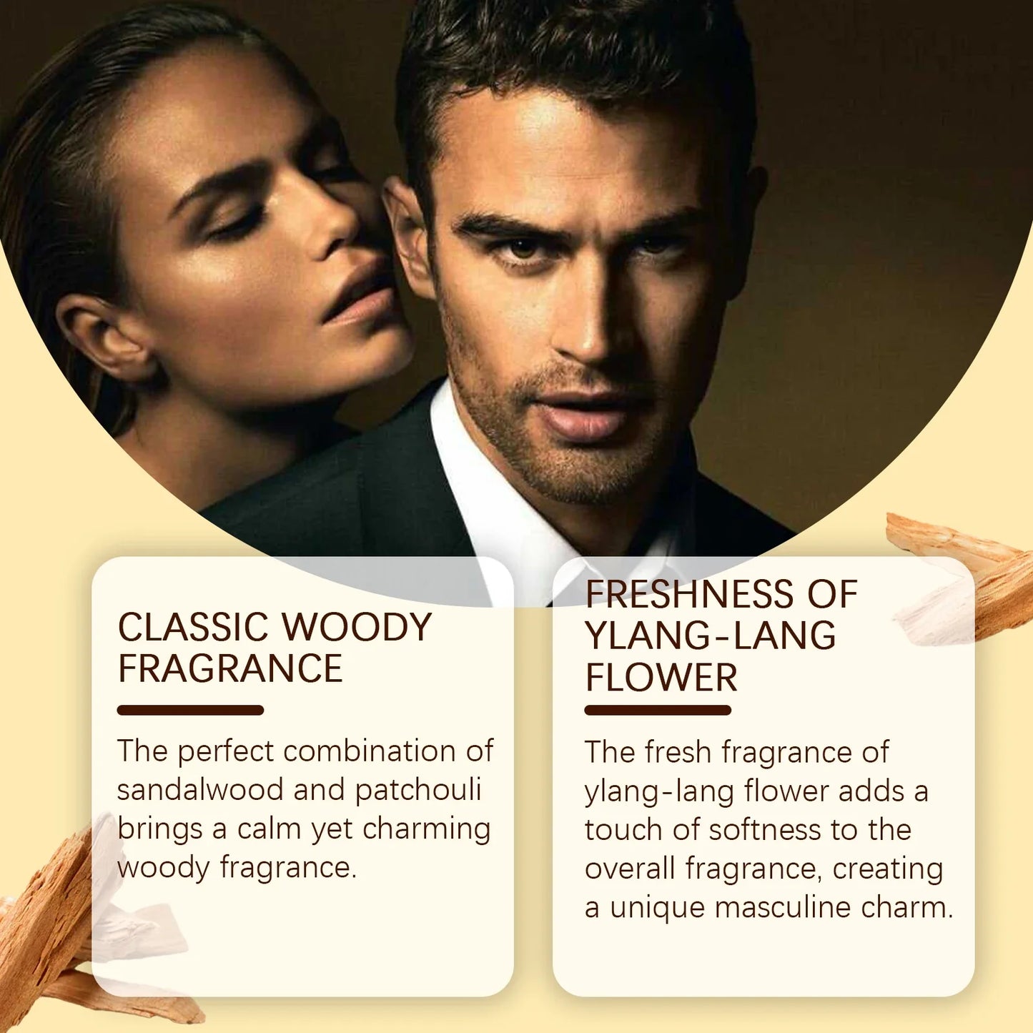 Pheromone Infused Perfume/Cologne for Irresistible Confidence & Desire