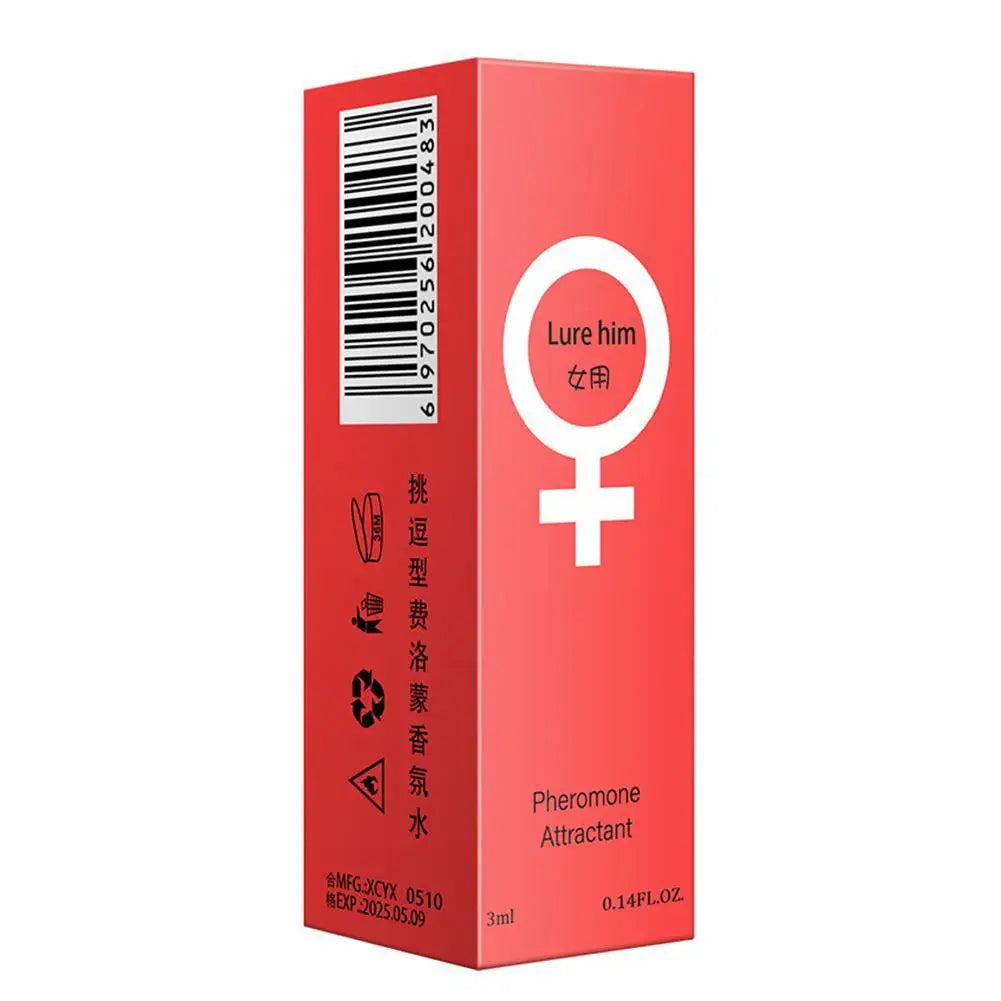 3ml Pheromone Perfume – Flirting & Attraction Enhancer for Men