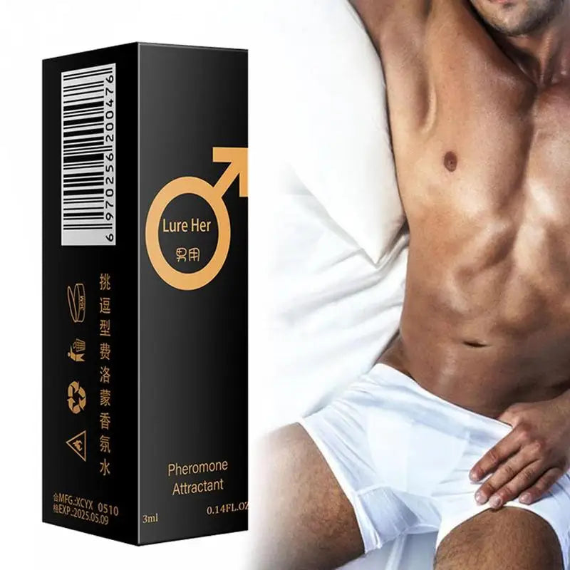 3ml Pheromone Perfume – Flirting & Attraction Enhancer for Men