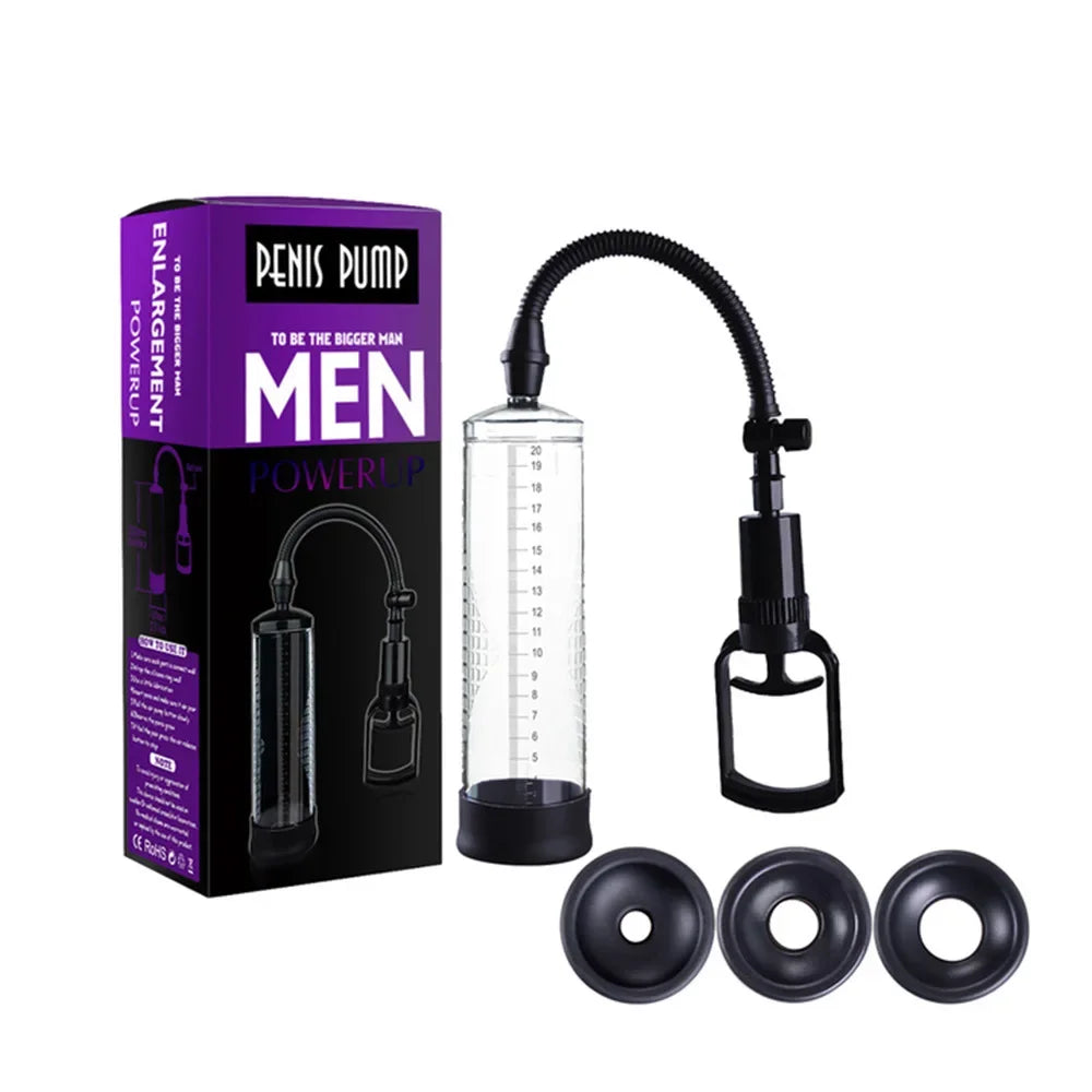 YUKUI Penis Pump – Vacuum Trainer for Male Enhancement & Erection Support