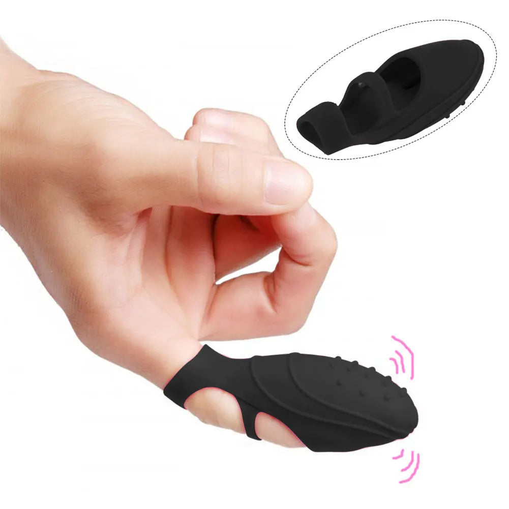 JaneDream G-Point Vibrating Finger Cover – Portable Waterproof Silicone Vibrator