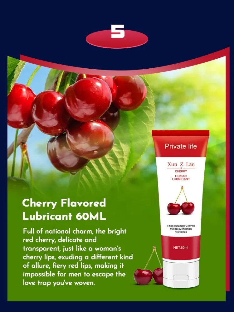 Fruit-Flavored Water-Based Lubrication Gel – 36-Month Shelf Life | 1pc
