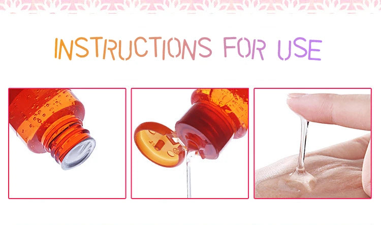 Edible Strawberry-Flavored Lubricant – Water-Based Intimate Gel for All Play