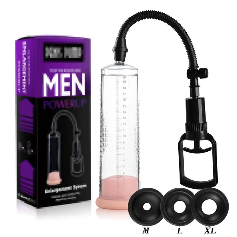 YUKUI Penis Pump – Vacuum Trainer for Male Enhancement & Erection Support