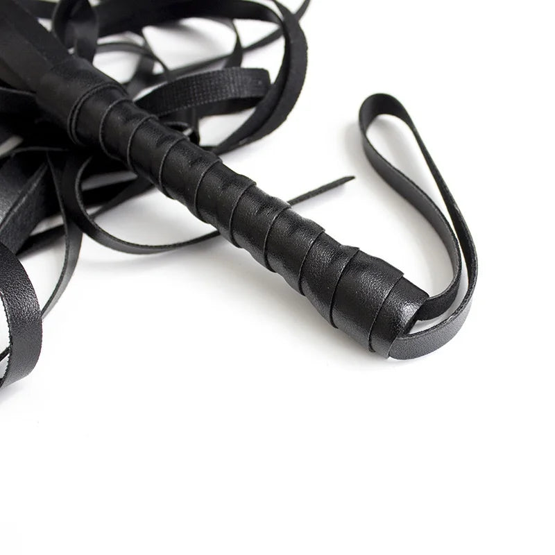 BDSM Erotic Accessories Kit – Whip, Restraints & Blindfold for Couples Play